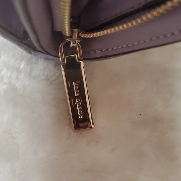Kate Spade Lavender Quilted Wallet NWOT - Picture 6 of 6